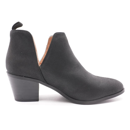 Lola Black Ankle Boots