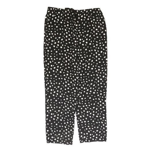 Black Polka Dot Pajama Bottom