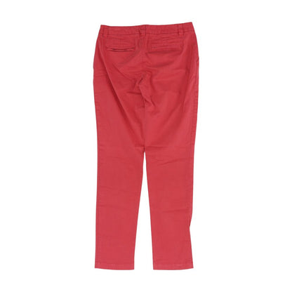 Pink Solid Khaki Pants