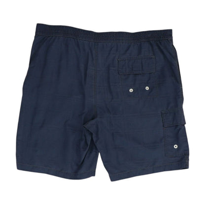 Navy Solid Swim Shorts