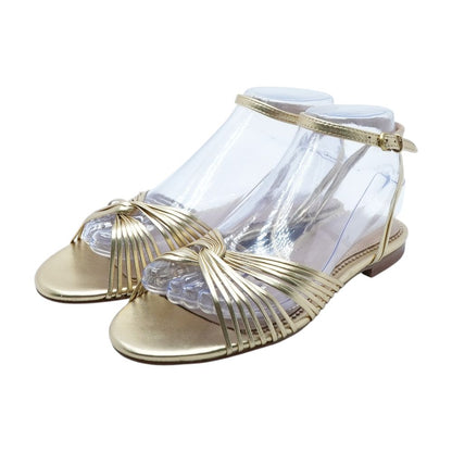 Gold Flat Sandals