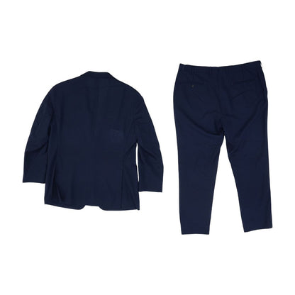 Navy Wool Traveller 2pc Suit