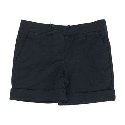 Navy Solid Shorts