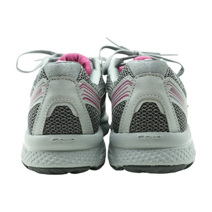 Gray Low Top Athletic Shoes