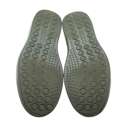 Black Leather Lace Up Casual Shoes