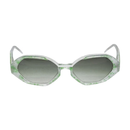 Green 0050 Square Sunglasses
