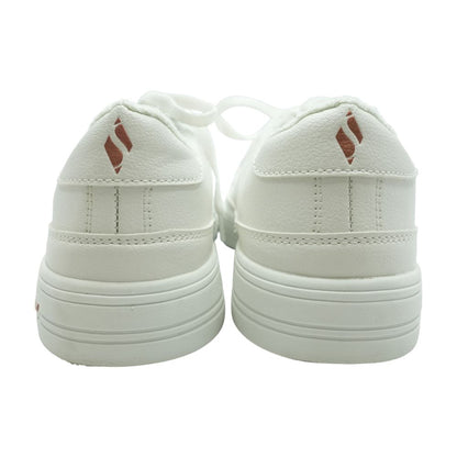 On My Way Arch Fit White Low Top Athletic Shoes