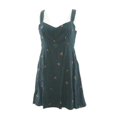 Navy Fruit Mini Dress