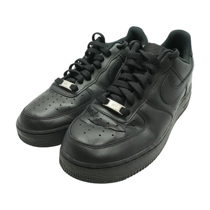 Air Force 1 Black Low Top Athletic Shoes