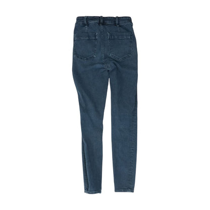 Blue Mid Rise Jeans