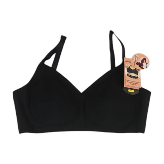 Black Solid Bra