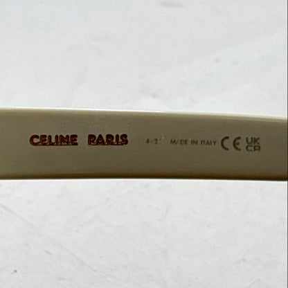 White CL40194U Oval Sunglasses