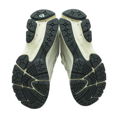 Beige Low Top Athletic Shoes