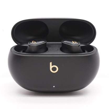 Black & Gold Studio Buds + Bluetooth Earbuds
