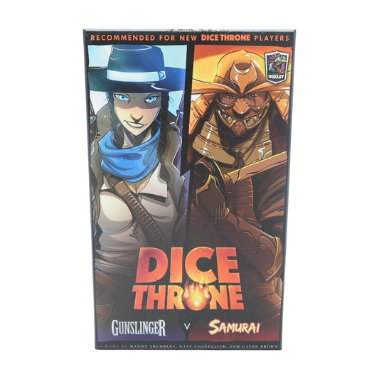 Dice Throne Board Game, Gunslinger vs. Samurai