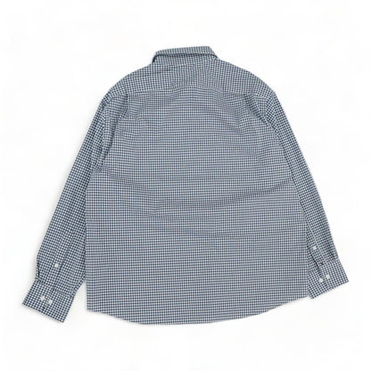 Blue Check Long Sleeve Button Down