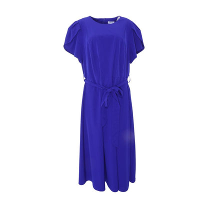 Blue Petite Midi Dress