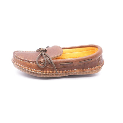 Lodge Moccasin Brown Loafer Flats