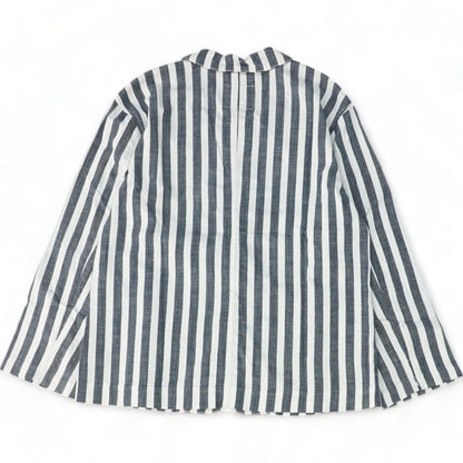 Navy Striped Blazer