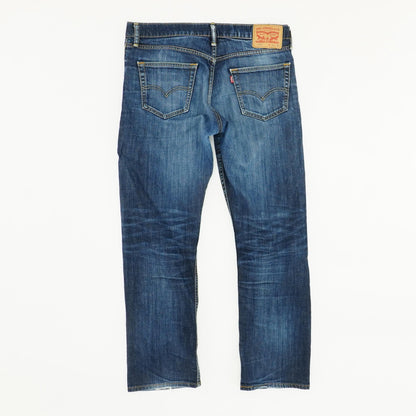 504 Solid Straight Jeans