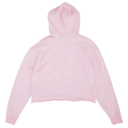 Pink Solid Logo Hoodie