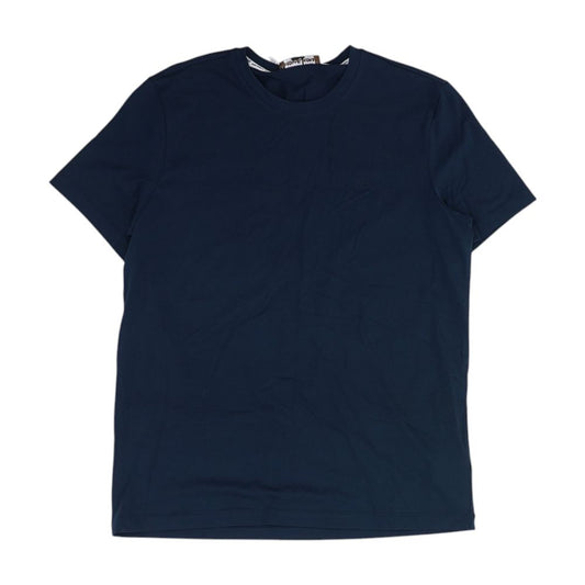 Navy Solid Crewneck T-Shirt