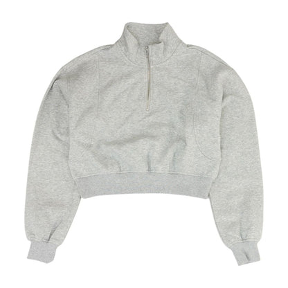 Gray 1/4 Zip Pullover
