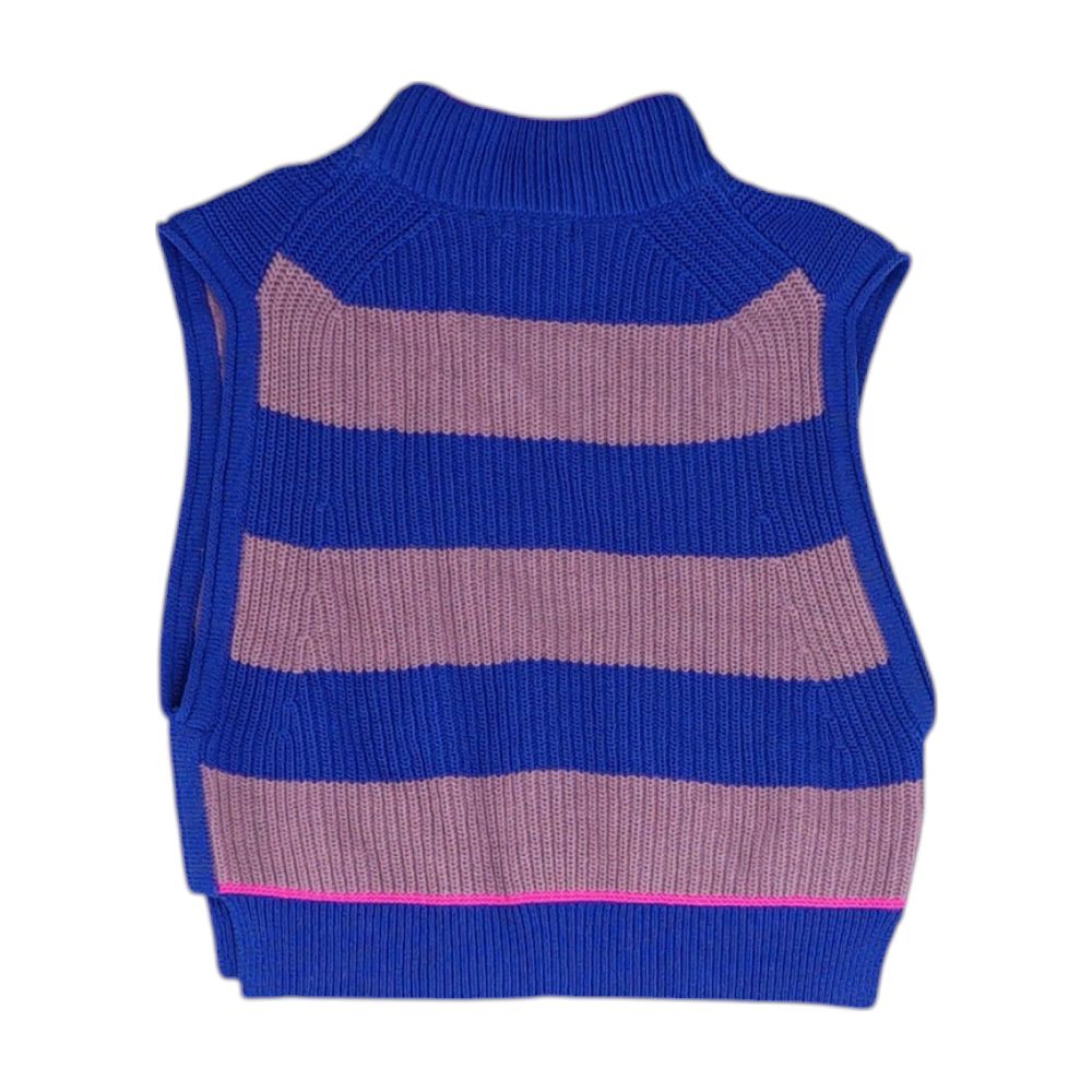 Blue Striped Mockneck Sweater – Unclaimed Baggage