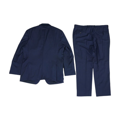 Navy Wool 2pc Suit