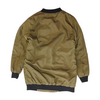 Olive Solid Bomber Jacket