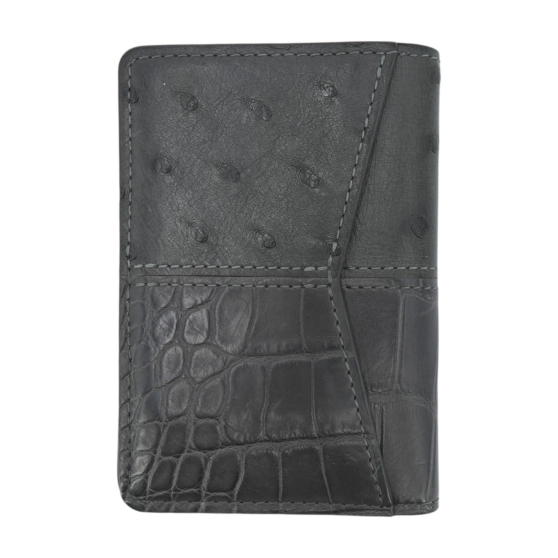 Pocket Organizer in Monogram Eclipse Canvas and Exotic Leathers