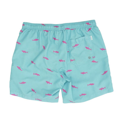 Green Animal Swim Shorts