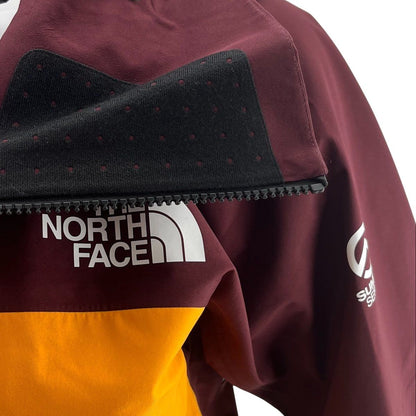 Orange Color Block Lightweight Jacket