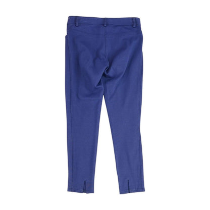 Blue Solid Pants