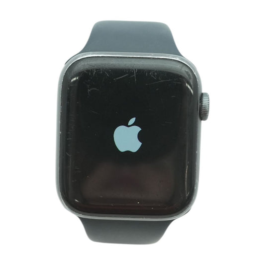 44mm Series 5 Space Gray Smartwatch Black Band M/L