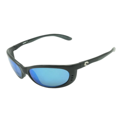 Black Fathom Oval Prescription Sunglasses