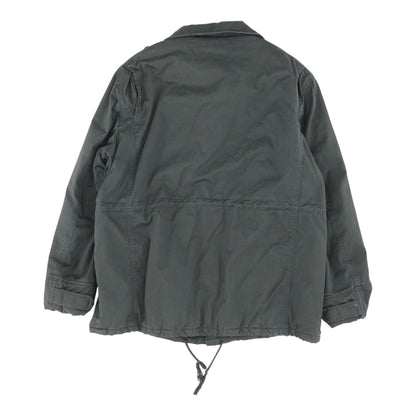 Black Solid TopcoatTopcoat Jacket