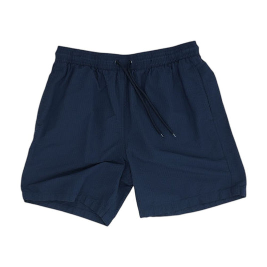 Navy Solid Swim Shorts