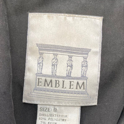 Vintage Black Button Front Coat