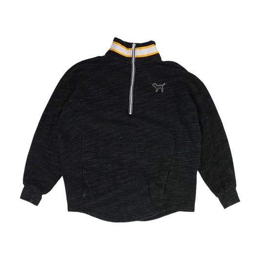 Black 1/4 Zip Pullover