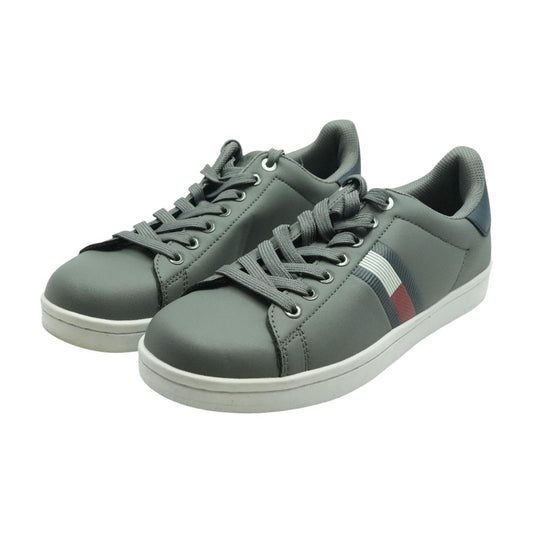 Gray Lace Up Casual Shoes