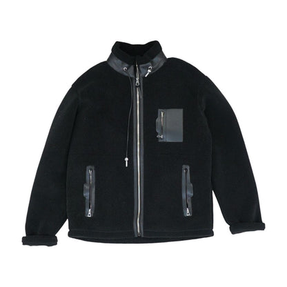 Black Solid Lightweight Jacket