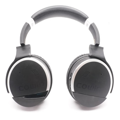 Silver E8 Perfect Quiet Active Noise Cancelling Bluetooth Headphones