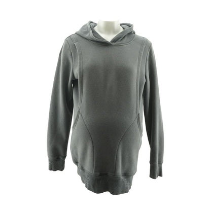 Gray Maternity Hoodie