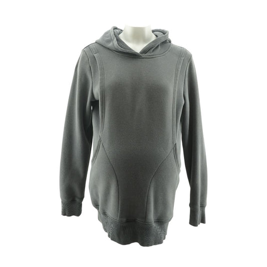 Gray Maternity Hoodie