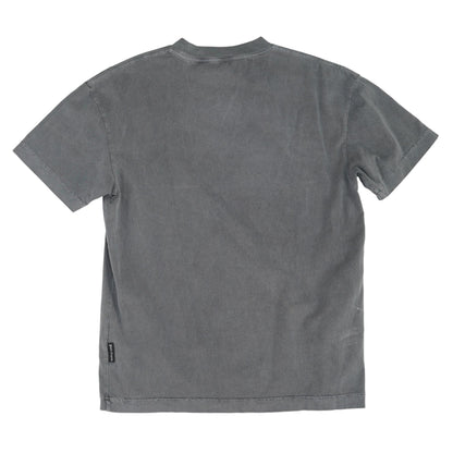 Vintage Wash Charcoal Solid Crewneck T-Shirt