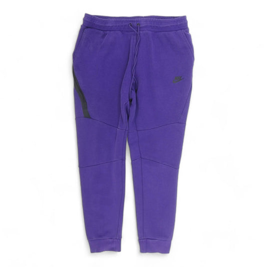 Purple Solid Sweatpants
