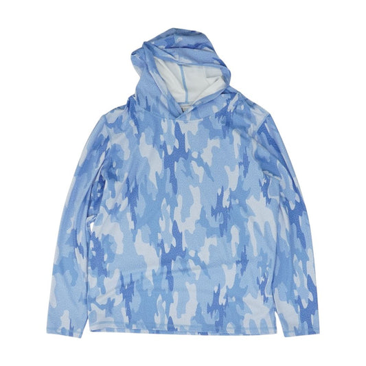 Blue Camo Active Pullover