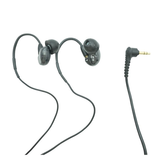 Transparent Black SE215 Wired Earbuds