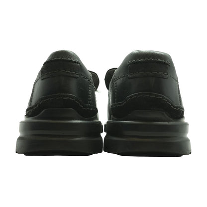 Black Leather Loafer Dress Shoes